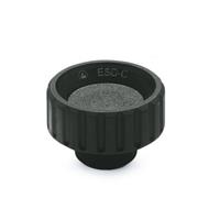 GN 590 Knurled Nut Antistatical Plastic ESD